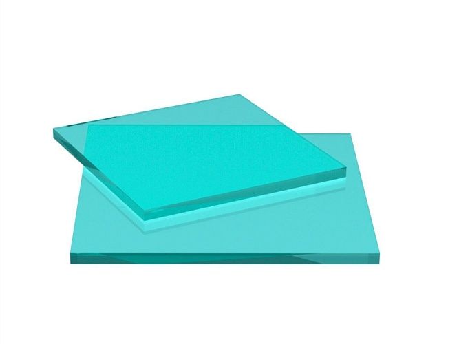 Монолитный поликарбонат Монолитный поликарбонат 3 мм (2,05 х 1,525м, бирюза) 