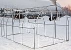 Распродажа комплект оцинкованных дуг  2*2*1,7 м (труба 20*20 мм)